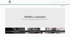 Desktop Screenshot of anawell.com