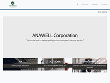 Tablet Screenshot of anawell.com